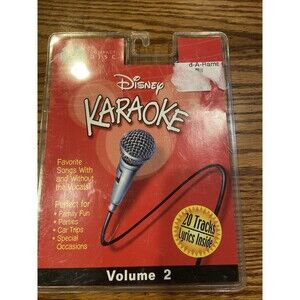 DISNEY KARAOKE VOLUME 2 CD - KARAOKE BRAND NEW SEALED